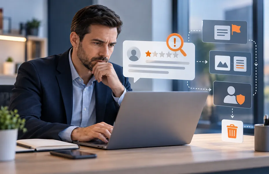 ¿Se puede eliminar una reseña falsa o injusta de Internet?